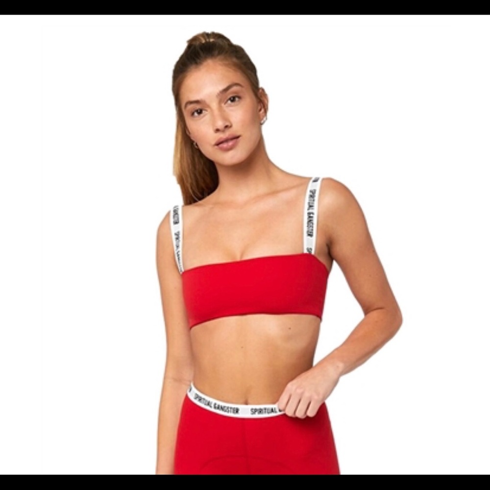 Spiritual Gangster Skylar Crimson Bra
